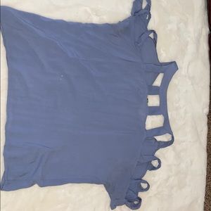 YA Los Angeles pumpernickel cut out top